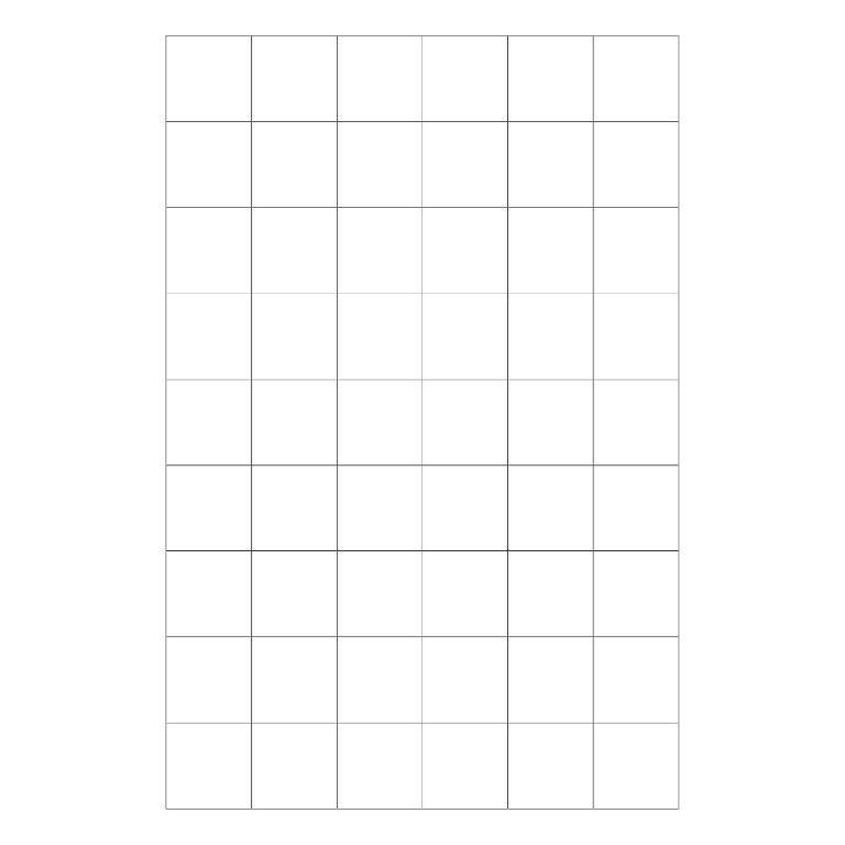 Foglio A4 prefustellato per 54 etichette segnaprezzo 3 x 3 cm