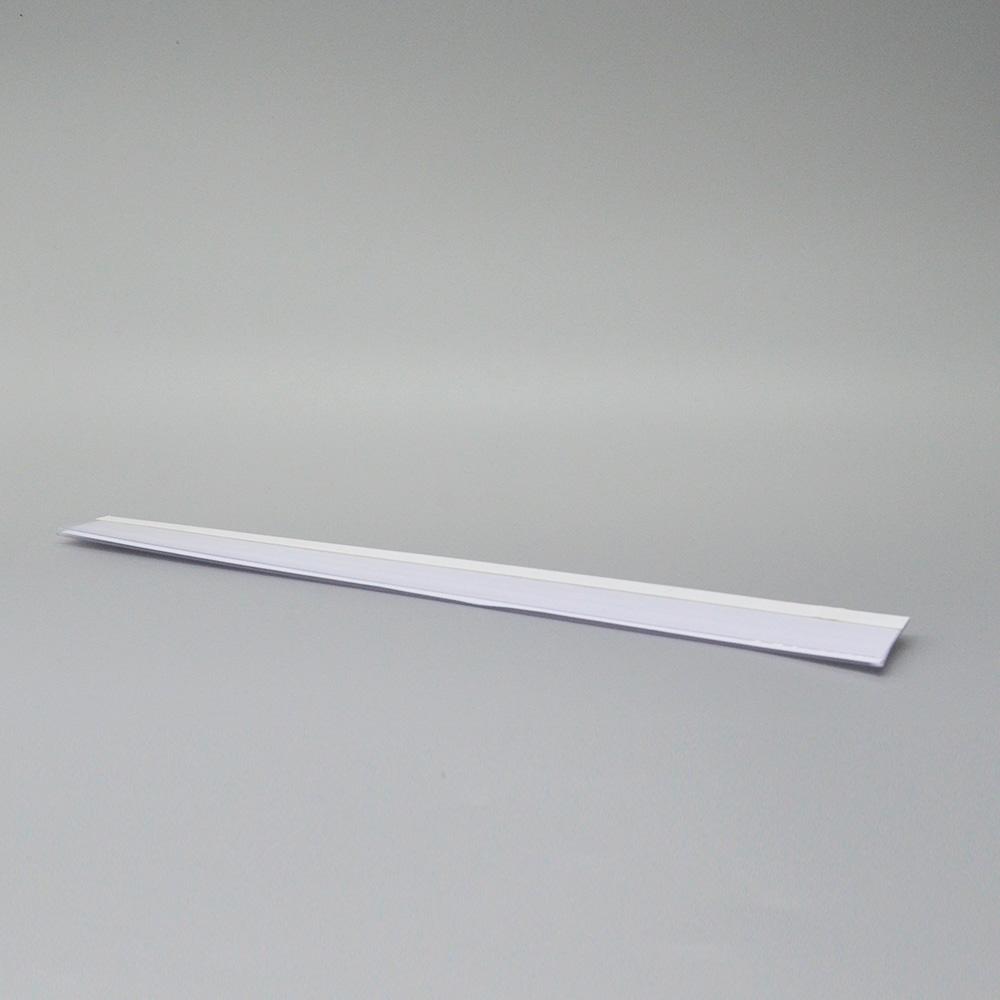 Profilo adesivo porta-etichette h 3 cm per mensole in legno e metallo 50 pz